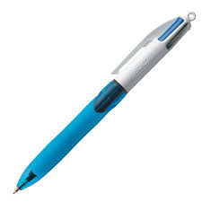 BIC 4-Colour Grip Ballpoint Pen