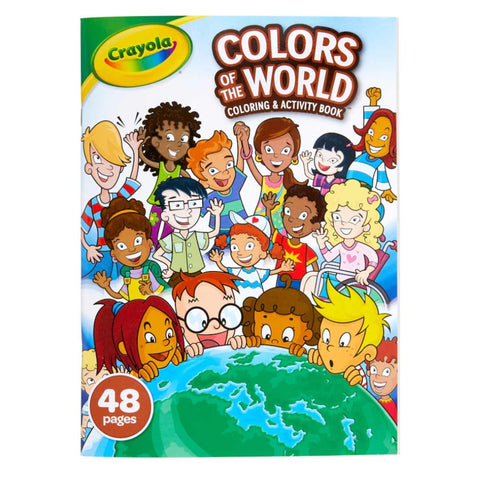 Crayola 48-Page Colours of the World Colouring Book - MrPRICE.online