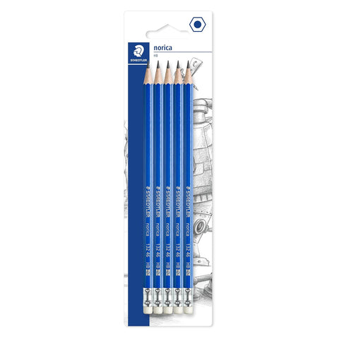 Staedtler Pack of 5 Norica HB Pencils Eraser Tip - MrPRICE.online