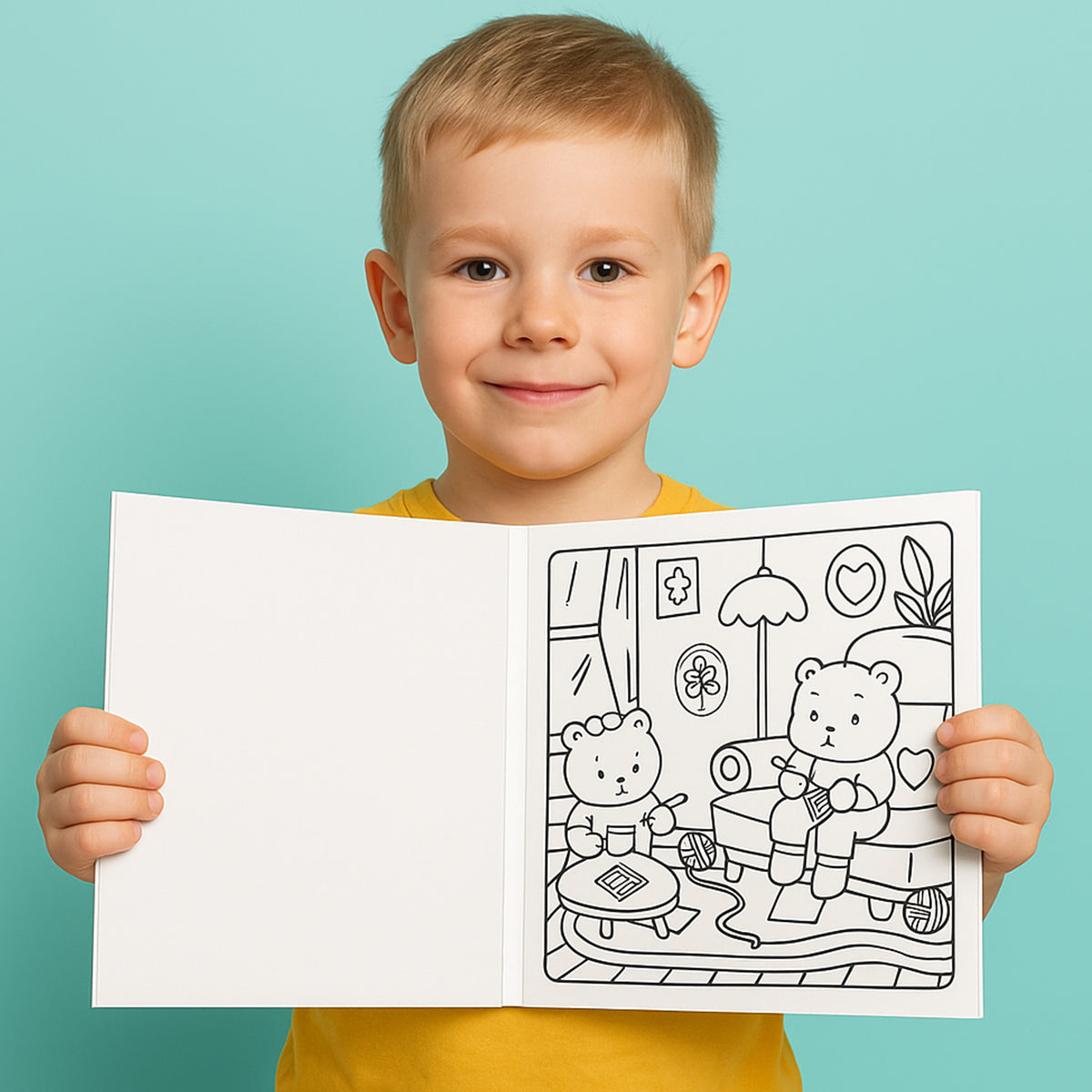 Sunny Vibes Cosy & Calm Colouring Book – MrPRICE.online