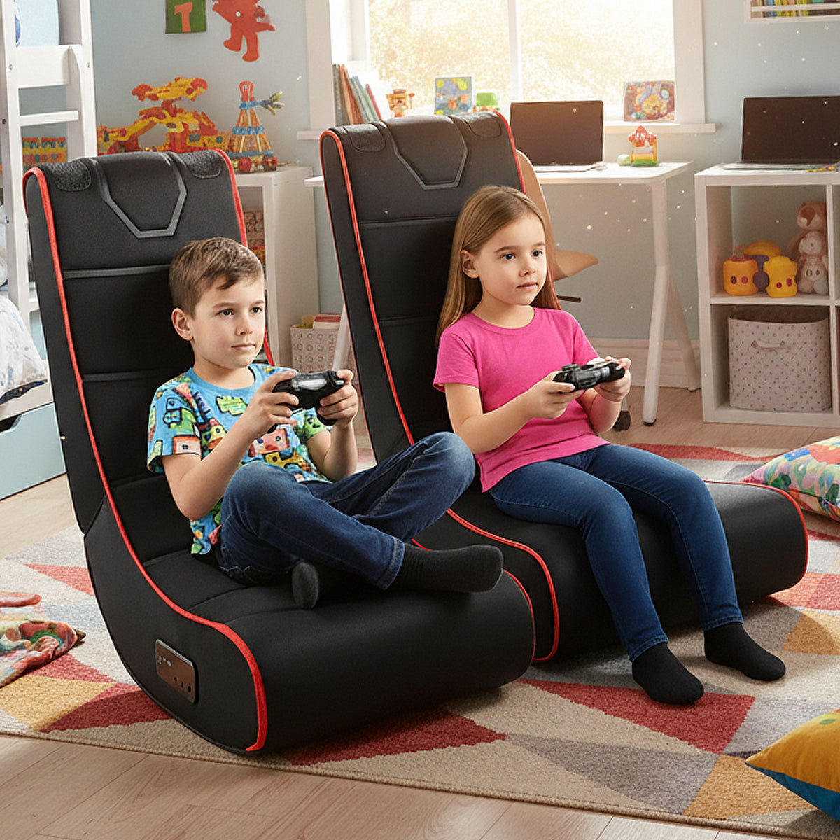 Gaming Chair Rocker with Integrated Speakers & Bluetooth – MrPRICE.online