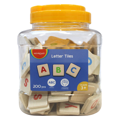 200pc Letter Tiles Tub - MrPRICE.online