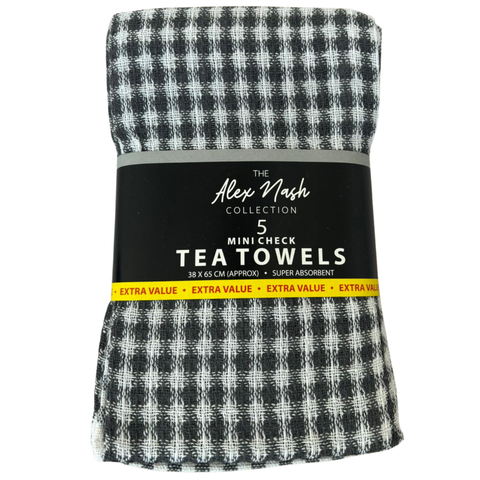5-Pack Tea Towels - MrPRICE.online