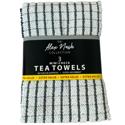 3-Pack Terry Tea Towels - MrPRICE.online