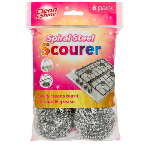 6-Pack Spiral Scourer Set - MrPRICE.online
