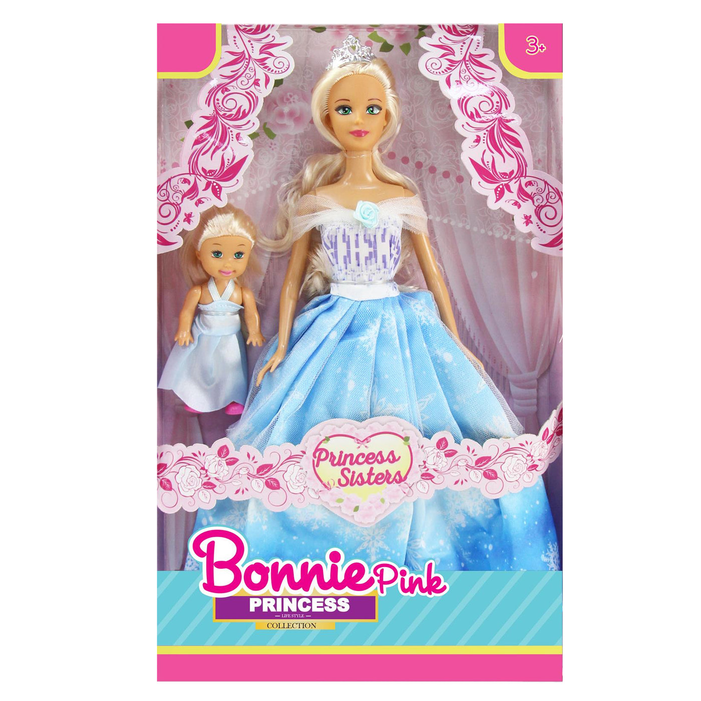 Barbie Two Sister Toy Style Back To School Shopping Princess Doll –