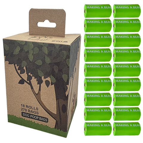 18-Pack Dog Waste Bag Rolls - MrPRICE.online