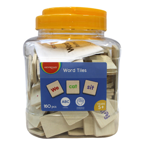 160pc Word Tiles Tub - MrPRICE.online