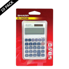 Sharp EL240SB Pocket Calculator ( Box of 10 )