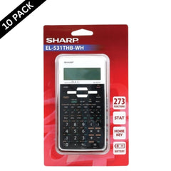 Sharp EL531T Scientific Calculator – 2-Line Display ( Box of 10 )