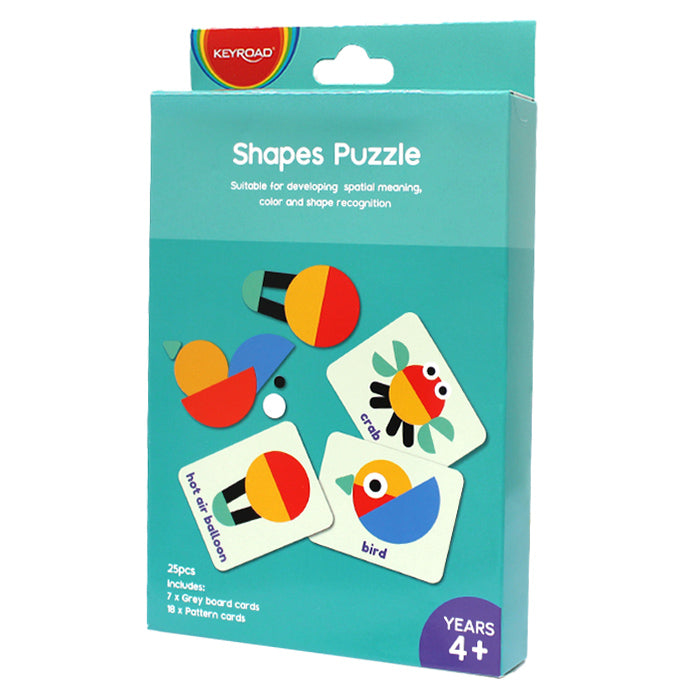 Shapes Puzzle – 25 Cards