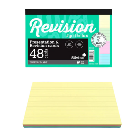 48-Pack 6"x4" Ruled Revision Cards - MrPRICE.online
