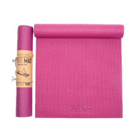 Entry-Level Yoga Mat – Plum - MrPRICE.online