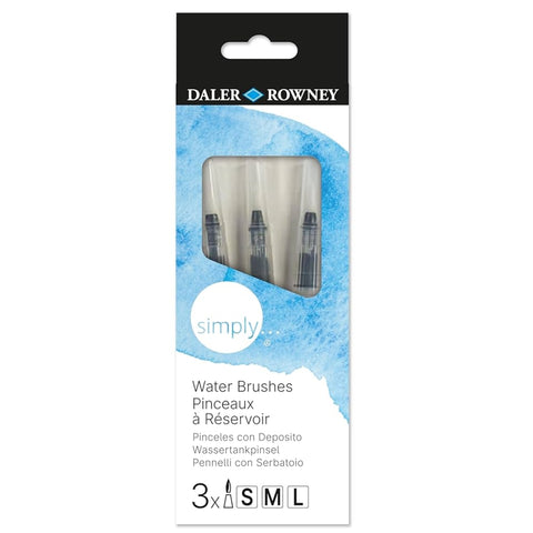 Simply 3pc Water Brush Set - MrPRICE.online