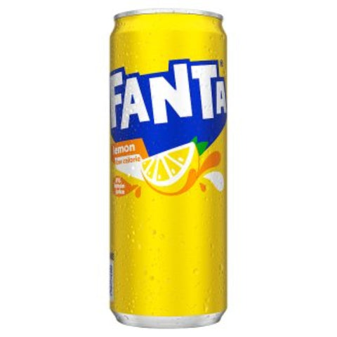 Fanta Lemon Cans 330ml - MrPRICE.online