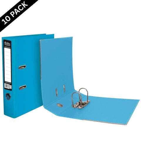 Pukka A4 Lever Arch File Box of 10 – Blue Brights - MrPRICE.online