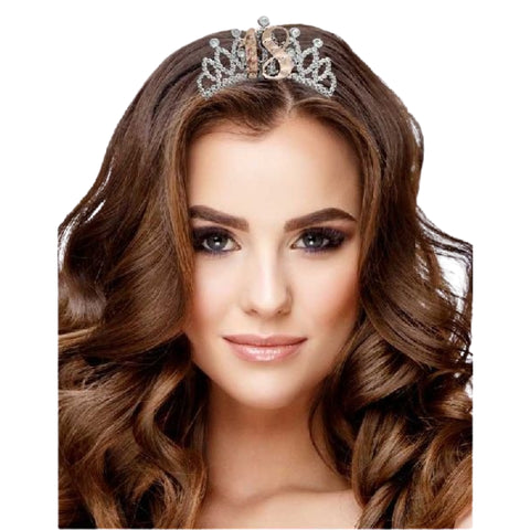 Elegant 18th Birthday Tiara - MrPRICE.online