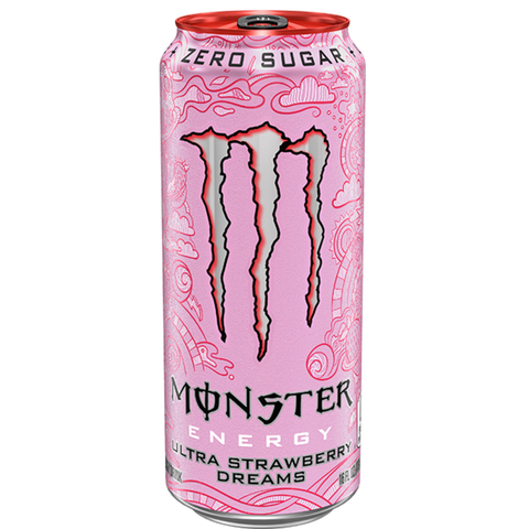 Monster Ultra Strawberry Dreams 500ml - MrPRICE.online