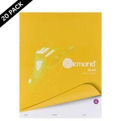 Ormond Blank Copy Books 40 Pages ( 20 Pack )