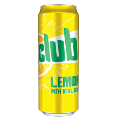 Club Lemon 330ml Sleek Can - MrPRICE.online