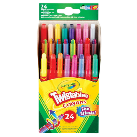 24-Pack Crayola Mini Twistable Crayons - MrPRICE.online