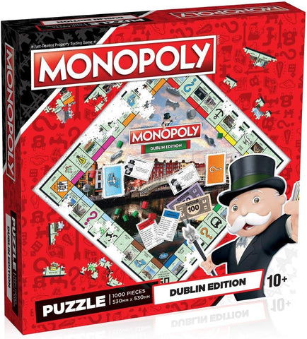 Monopoly Dublin Edition Jigsaw Puzzle – 1000 Pieces Family Game - MrPRICE.online