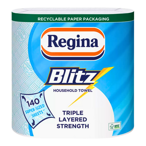Regina Blitz Kitchen Roll – 2-Pack, 3-Ply - MrPRICE.online