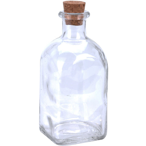 120ml Glass bottle with Cork Stopper - MrPRICE.online