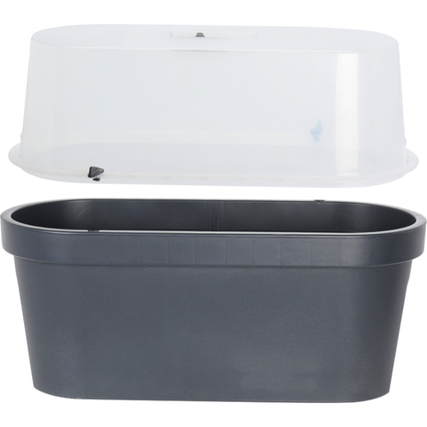 Anthracite Flower Bridge Planter - MrPRICE.online