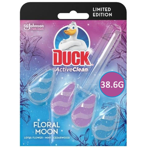 Toilet Duck Rim Block Floral Moon 38.6g - MrPRICE.online