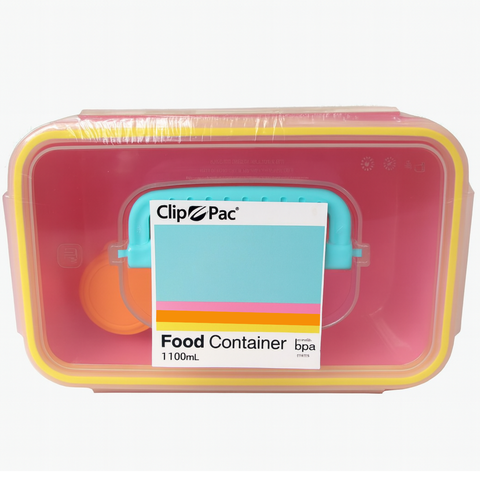 1100ml Pink Lunch Box with Sauce Pot - MrPRICE.online