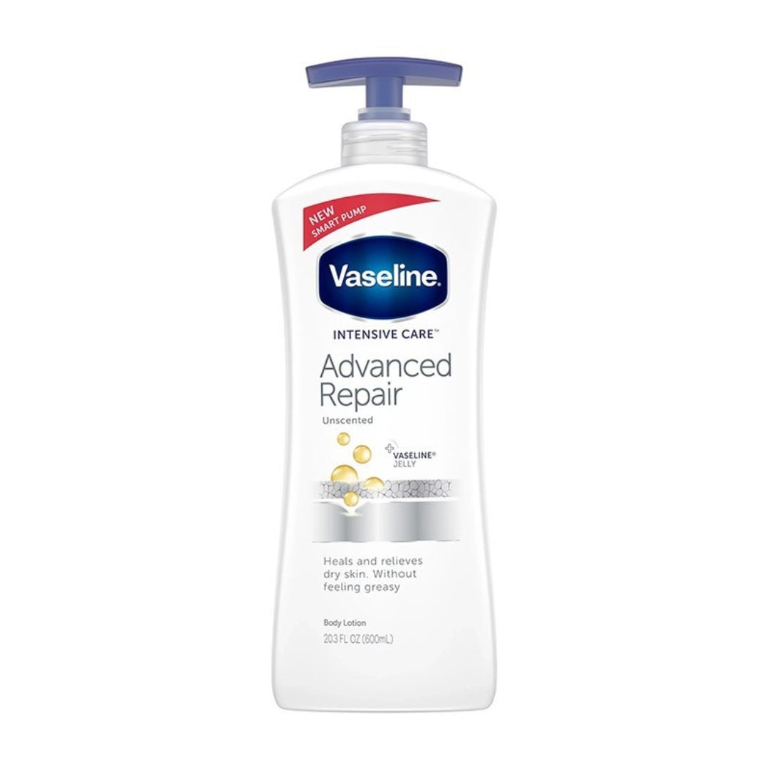 Vaseline Advanced Repair ボディクリーム Vaseline Advanced Repair Body Lotion with Pump – 600ml