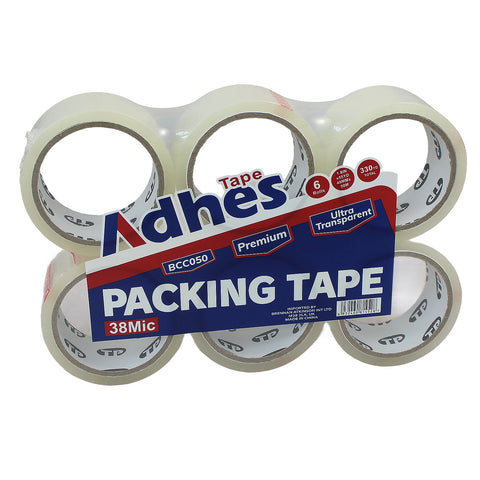 6-Pack Clear Parcel Tape - MrPRICE.online