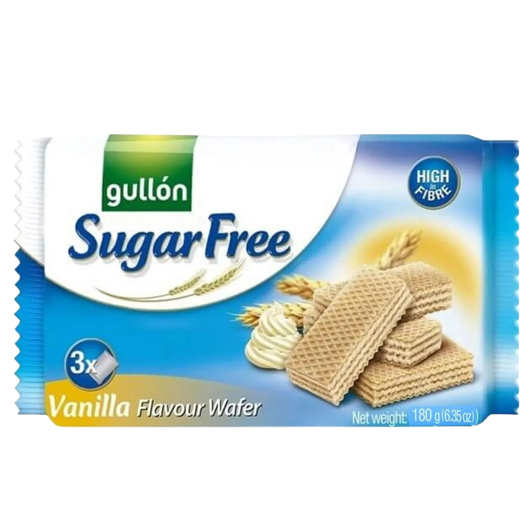Gullón Sugar-Free Vanilla Wafers – 180g