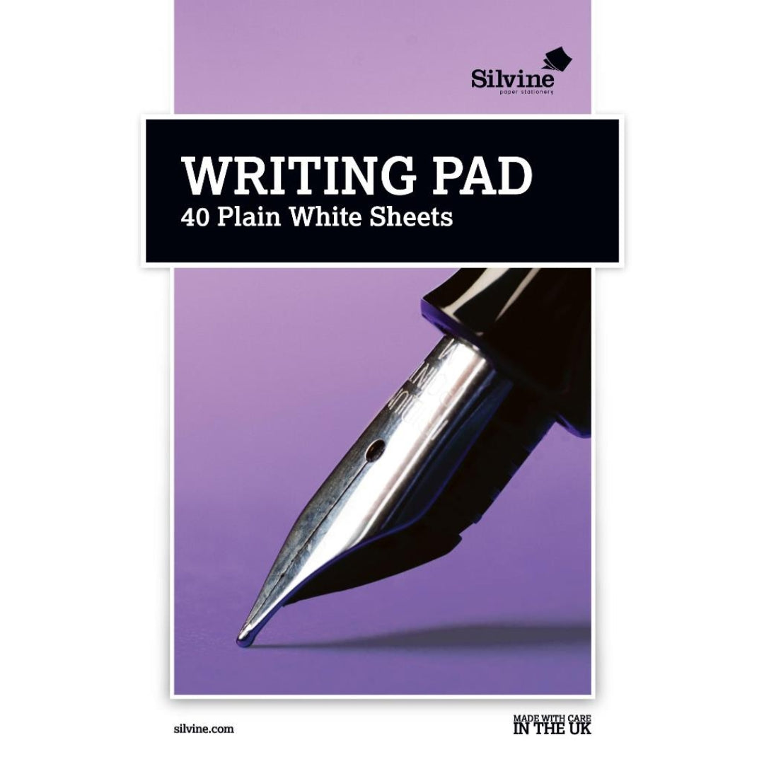 A5 Writing Pad 40 Plain Sheets by Silvine – MrPRICE.online