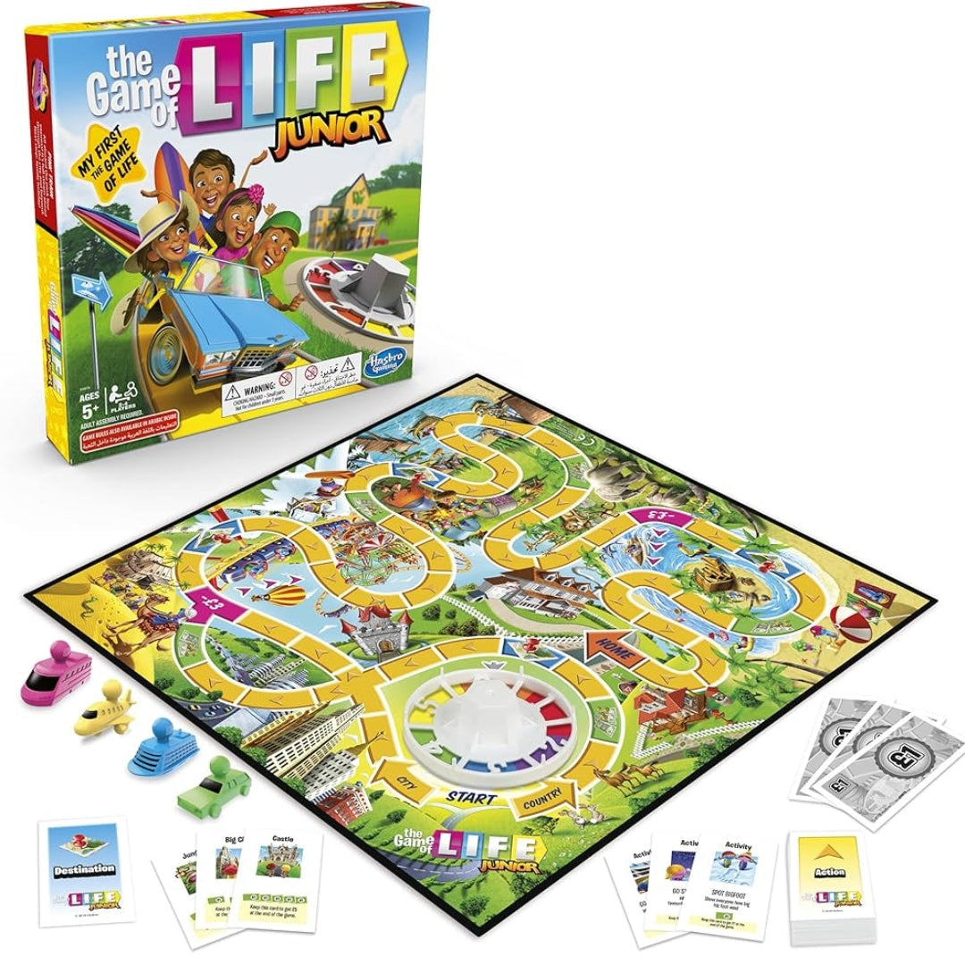Junior Game of Life – Kids’ Fun Board Game Adventure – MrPRICE.online