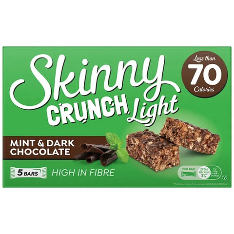 Skinny Crunch Mint & Dark Chocolate 5×19g - MrPRICE.online