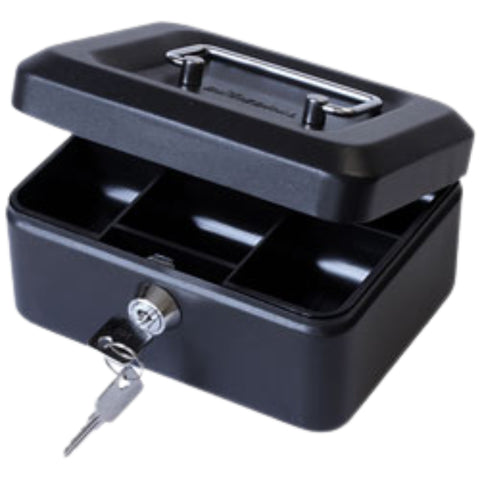6" Black Cash Box - MrPRICE.online