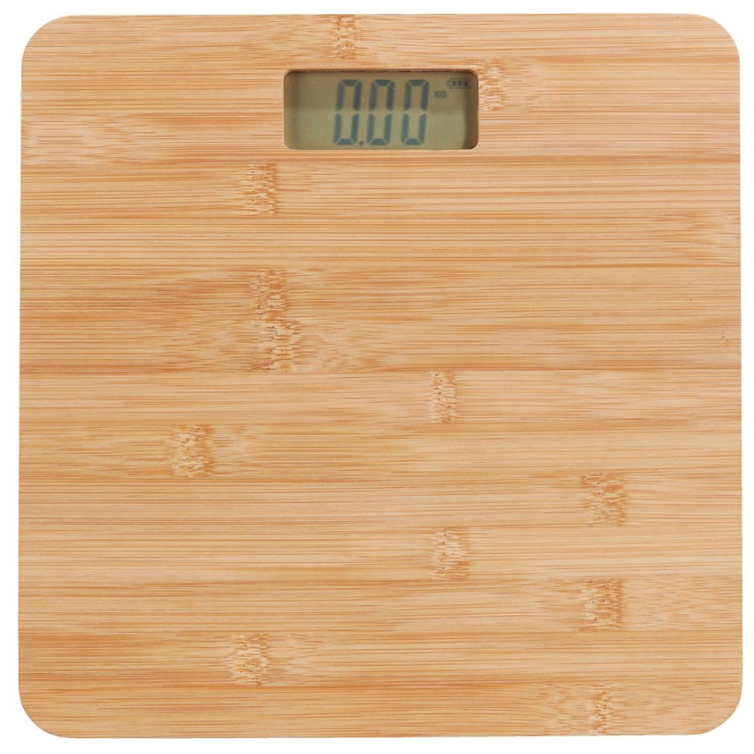 Bamboo Bathroom Scale – 150 kg Capacity –