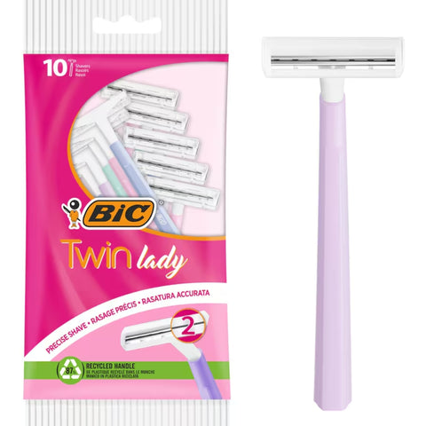 BIC Twin Lady Sensitive Shavers – 10 + 2 Pack - MrPRICE.online