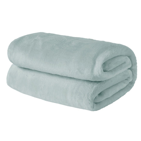 200x200cm Ultra Soft Duck Egg Throw Blanket - MrPRICE.online