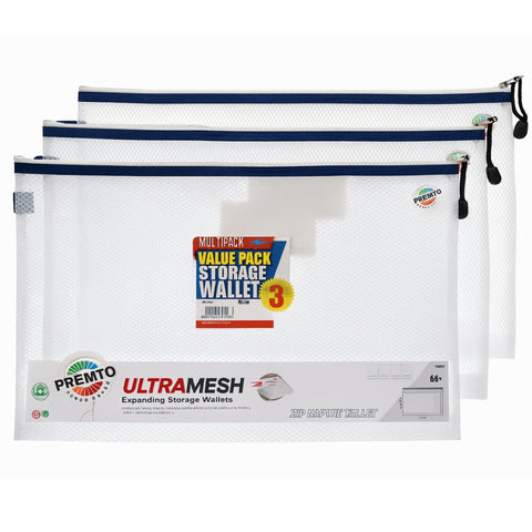 3pk Clear B4+ Ultramesh Expanding Wallets - MrPRICE.online