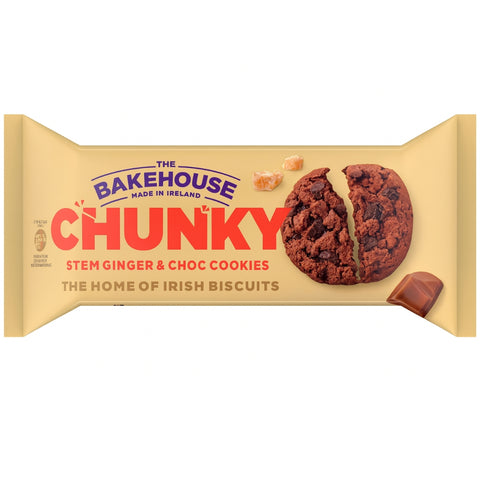 Bake House Stem Ginger & Chocolate Cookies 220g - MrPRICE.online