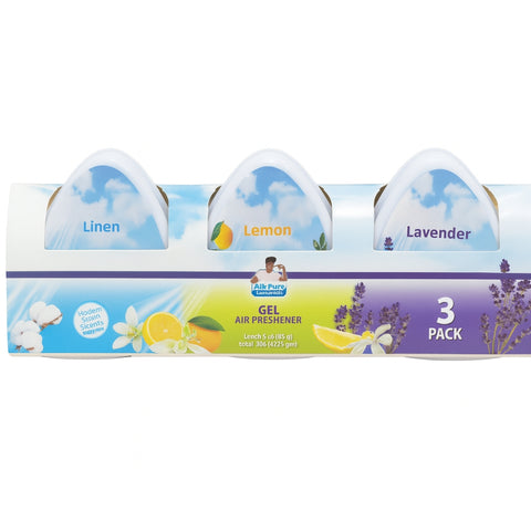 3-Pack Mini Gel Air Fresheners 60g - MrPRICE.online