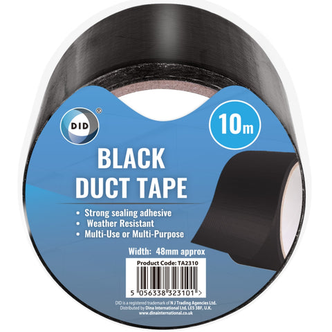 NTS PVC Duct Tape 48mm x 10m – Black - MrPRICE.online