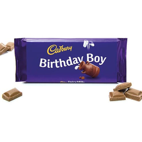 Cadbury Dairy Milk 110g – Special Birthday Boy Edition - MrPRICE.online