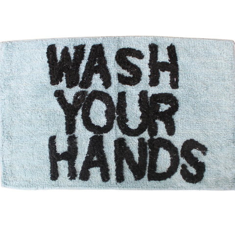 "Wash Your Hands" Bath Mat - MrPRICE.online