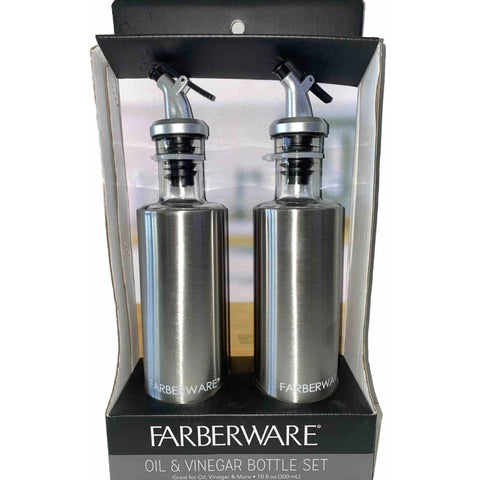 300ml Oil & Vinegar Dispenser Bottle Set by Farberware - MrPRICE.online
