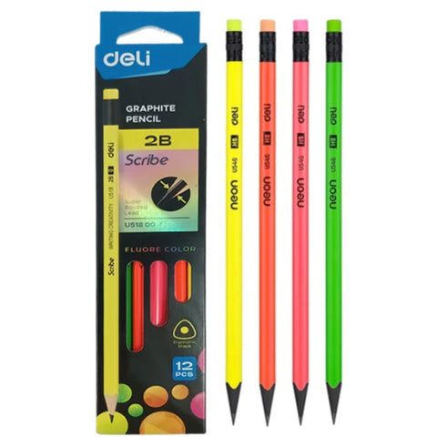 2B Graphite Pencils by Deli - MrPRICE.online