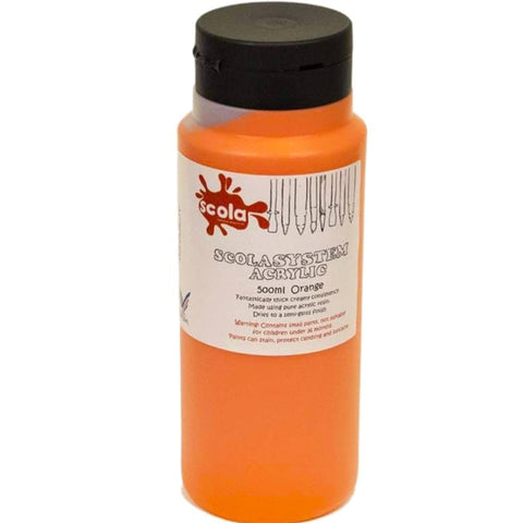 Scola 500ml Orange Poster Paint - MrPRICE.online